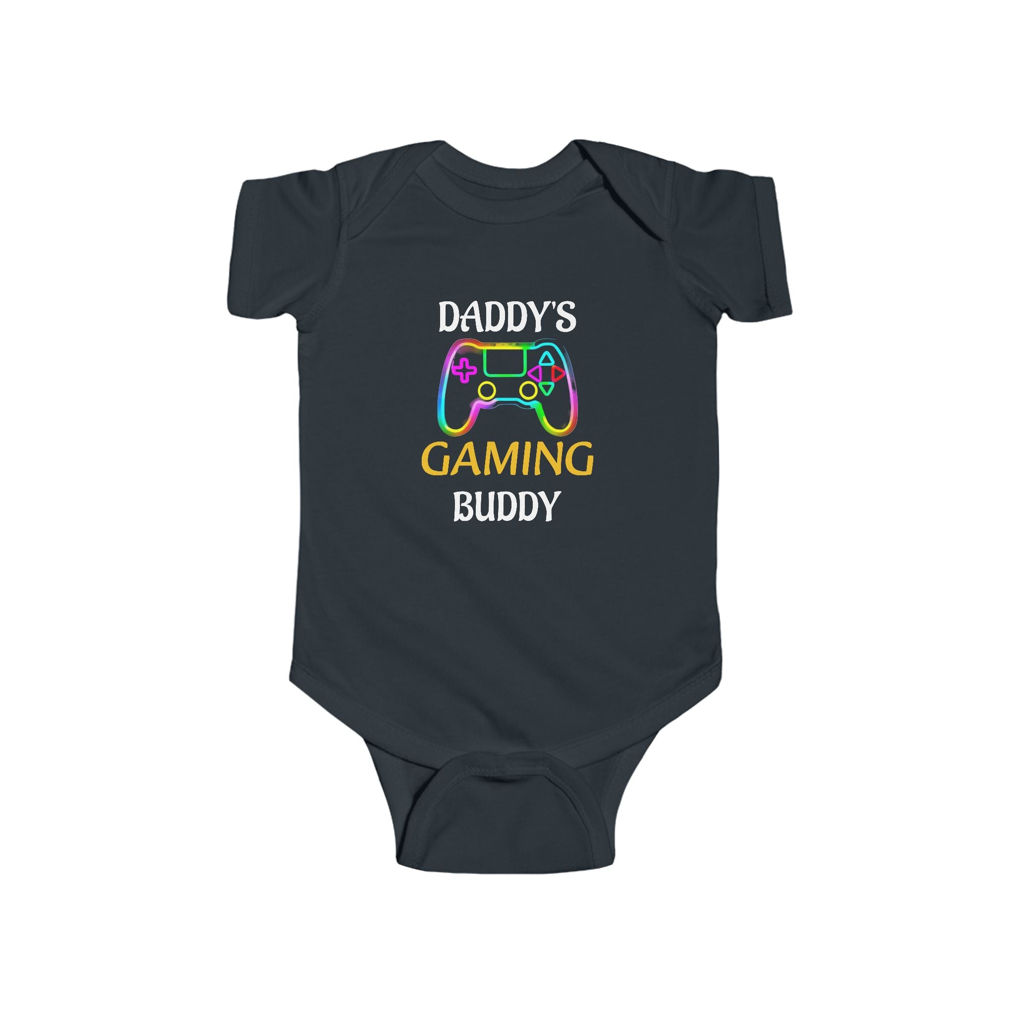 Dads gaming buddy babysuit