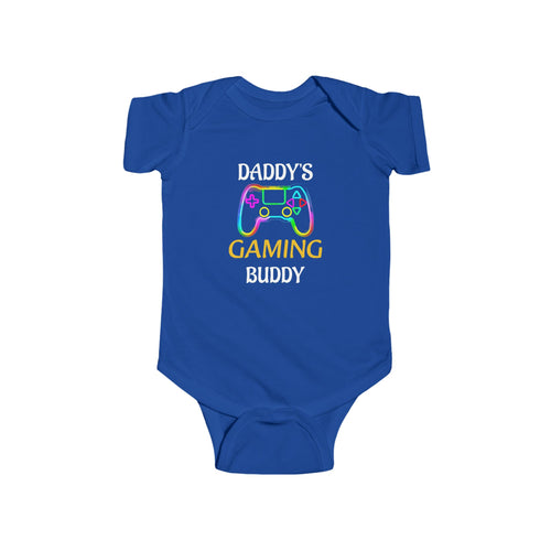 Dads gaming buddy babysuit